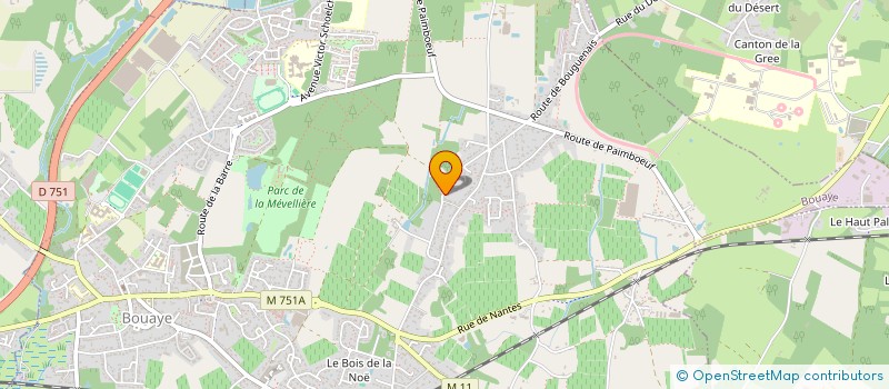 localisation de l'entreprise WIZYOU  BOUAYE