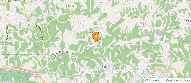 localisation de l'entreprise WIZZ SERVICE  LE GOSIER