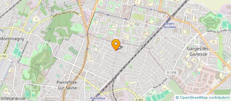 localisation de l'entreprise WIZZY à PIERREFITTE-SUR-SEINE
