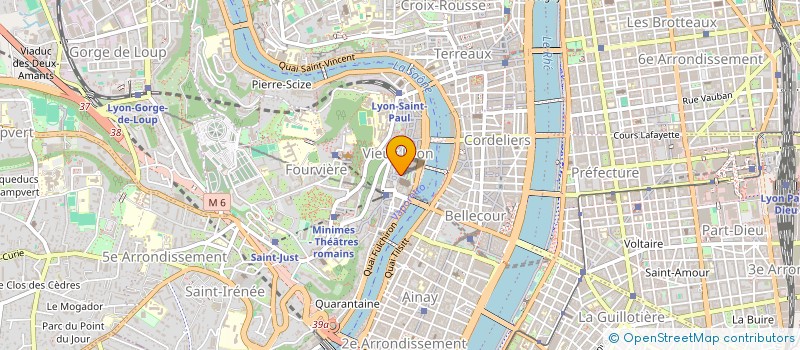 localisation de l'entreprise WJC SARL  LYON