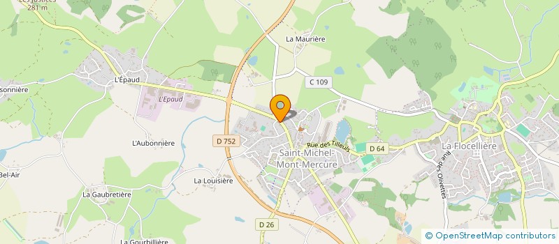 localisation de l'entreprise WJLAG à SEVREMONT