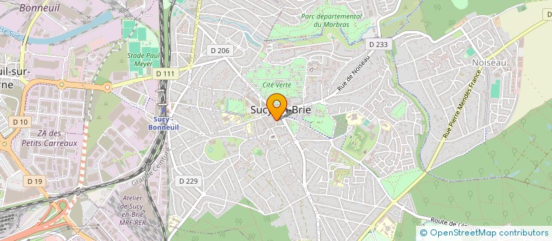 localisation de l'entreprise WJR à SUCY-EN-BRIE