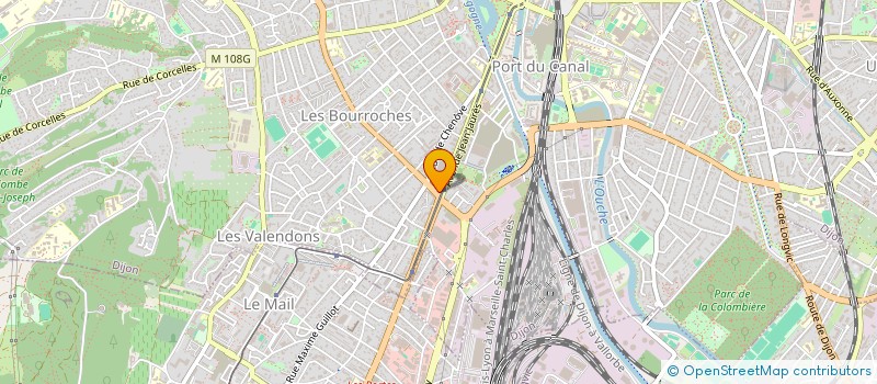 localisation de l'entreprise WK 1550  DIJON