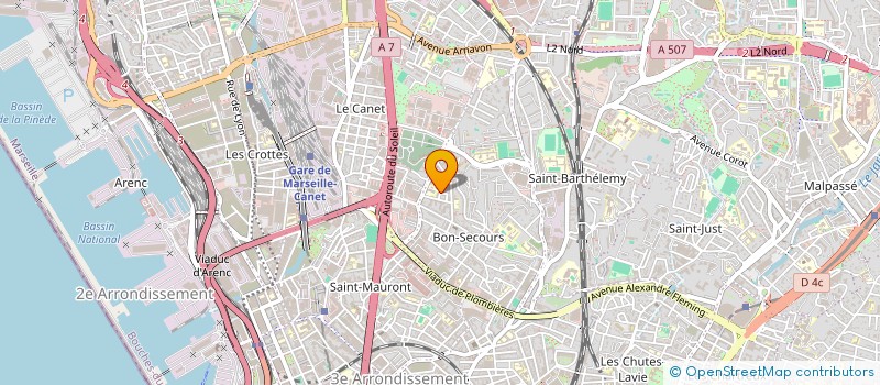 localisation de l'entreprise WK à MARSEILLE