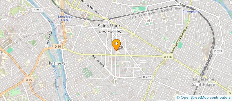 localisation de l'entreprise WK AUTO à SAINT-MAUR-DES-FOSSES