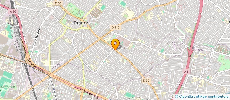 localisation de l'entreprise WK CONSTRUCTION à DRANCY