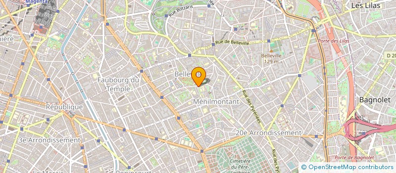 localisation de l'entreprise WK DERAT'  PARIS