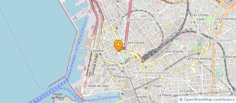localisation de l'entreprise WK DIFFUSION à MARSEILLE