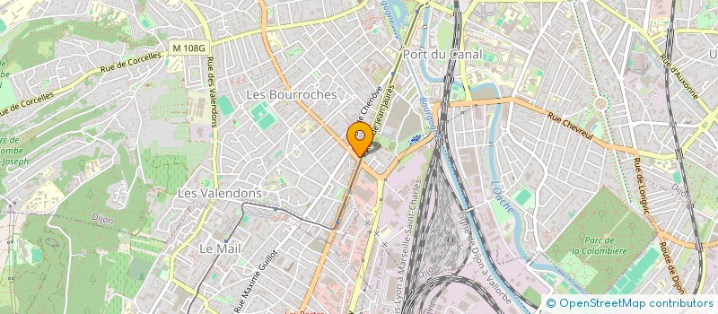 localisation de l'entreprise WK IMMO à DIJON