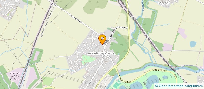 localisation de l'entreprise WKB1  ANNET-SUR-MARNE