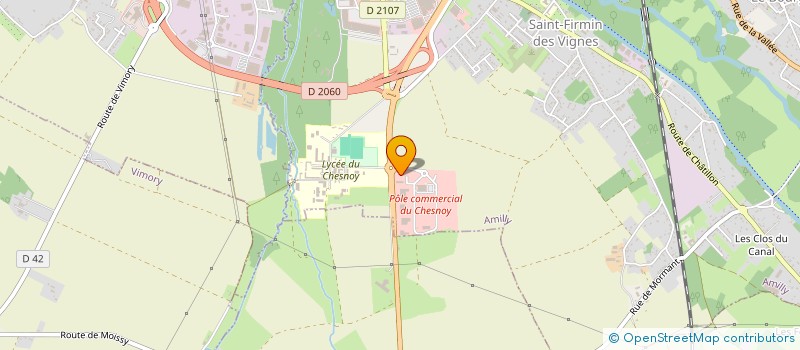 localisation de l'entreprise WKN à AMILLY