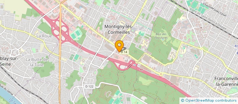 localisation de l'entreprise WL 168  MONTIGNY-LES-CORMEILLES