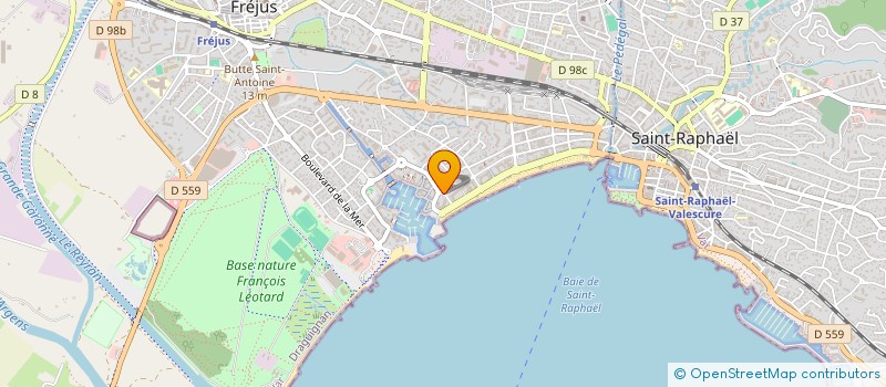 localisation de l'entreprise WL à FREJUS