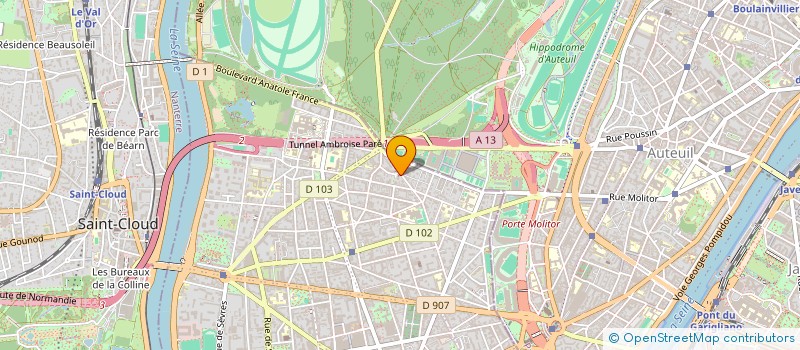 localisation de l'entreprise WL COMPAGNIE  BOULOGNE-BILLANCOURT