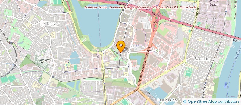 localisation de l'entreprise WL CREW  BORDEAUX