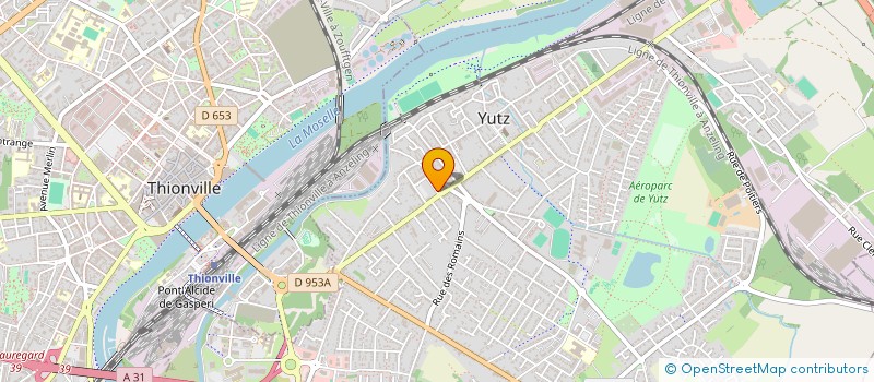 localisation de l'entreprise WL INFINI  YUTZ