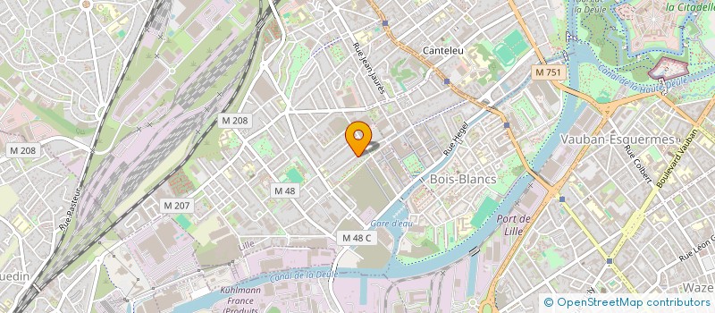localisation de l'entreprise WLA IMMO à LILLE