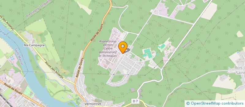 localisation de l'entreprise WLAN TECH ALTITUDE à VERNON