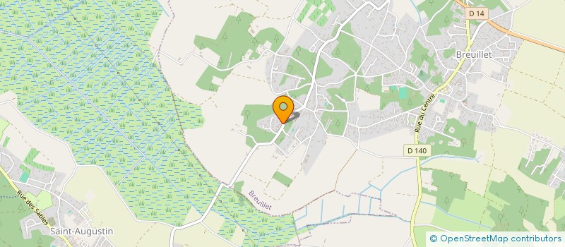 localisation de l'entreprise WLC 17  BREUILLET