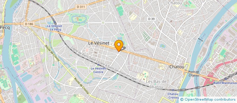 localisation de l'entreprise WLC CONCEPT à LE VESINET