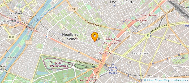 localisation de l'entreprise WLC PARTNERS à NEUILLY-SUR-SEINE
