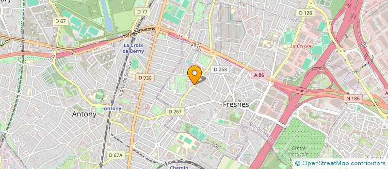 localisation de l'entreprise WLL DISTRIB à FRESNES