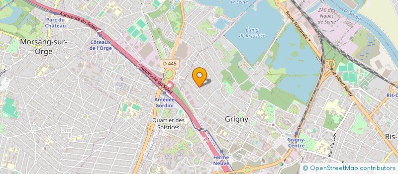 localisation de l'entreprise WLMG à GRIGNY