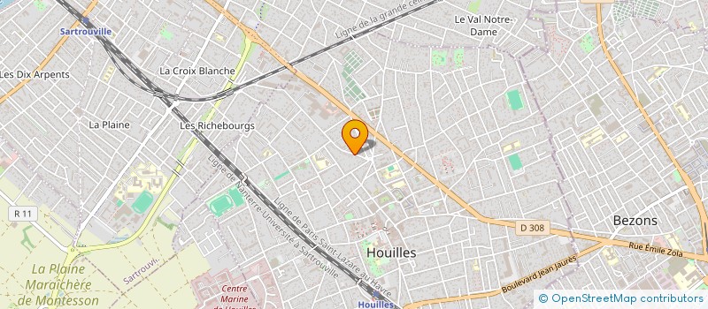 localisation de l'entreprise WLS INVESTMENTS  HOUILLES