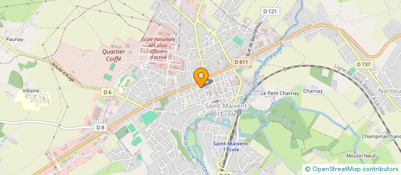 localisation de l'entreprise WLVPC à SAINT-MAIXENT-L'ECOLE