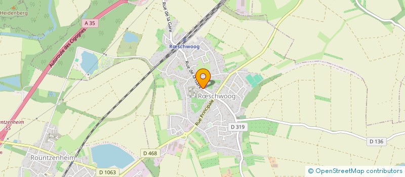 localisation de l'entreprise WM AGROEQUIPEMENT  ROUNTZENHEIM-AUENHEIM