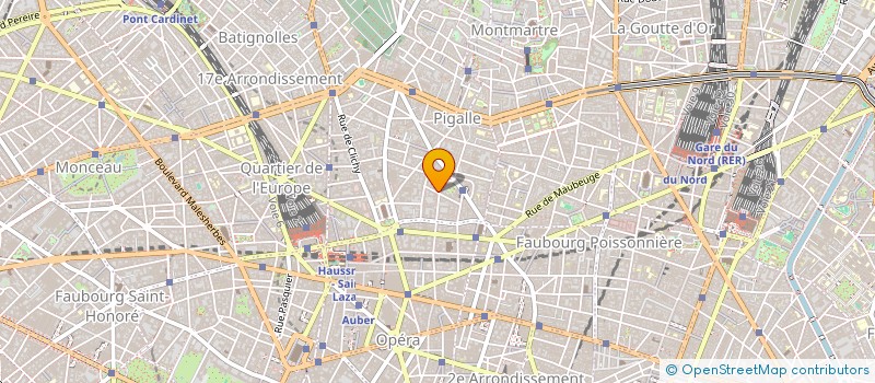 localisation de l'entreprise WM EDITIONS à PARIS