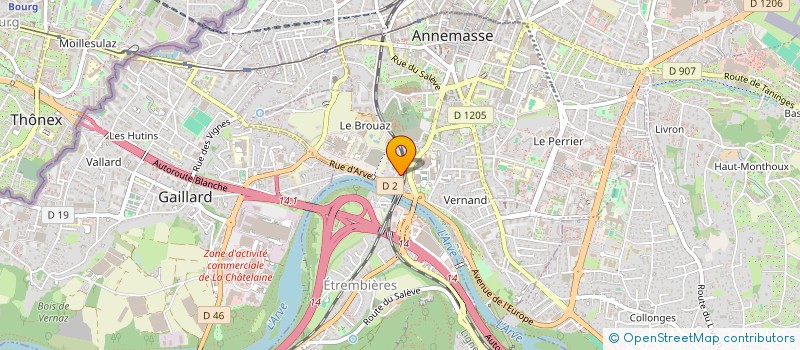 localisation de l'entreprise WM LOCATION  ANNEMASSE