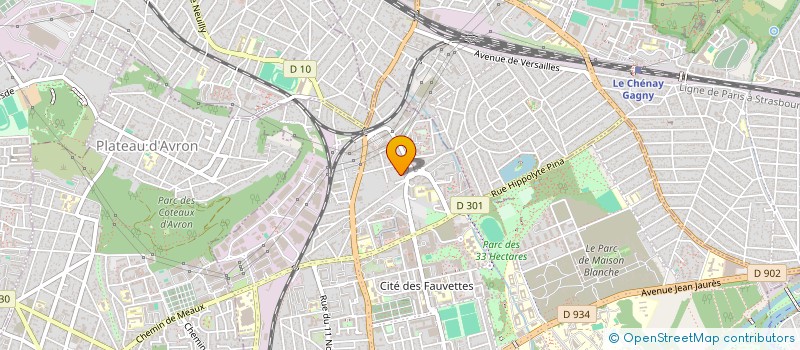 localisation de l'entreprise WM MANGA CAFE à NEUILLY-SUR-MARNE