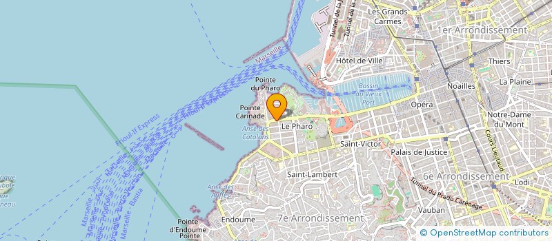 localisation de l'entreprise WM PATRIMOINE à MARSEILLE