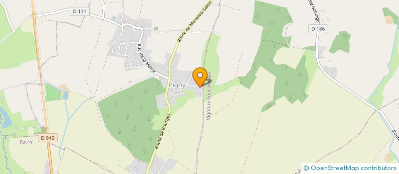 localisation de l'entreprise WM RACING  PIGNY