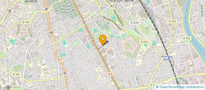 localisation de l'entreprise WM SERVICE à IVRY-SUR-SEINE