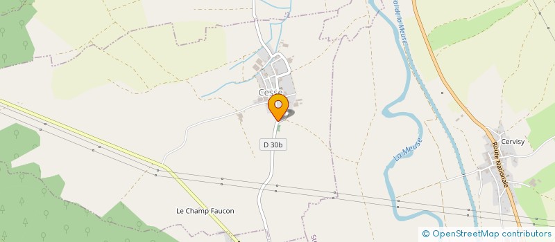 localisation de l'entreprise WM TP à CESSE