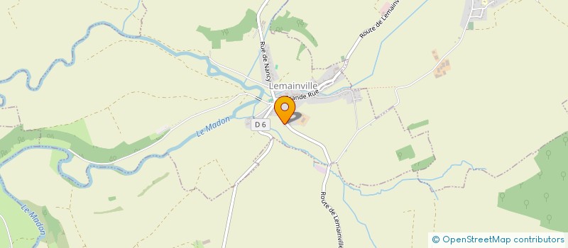 localisation de l'entreprise WM TRAITEUR  XIROCOURT