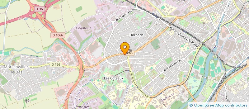 localisation de l'entreprise WM TRANSPORT  MULHOUSE