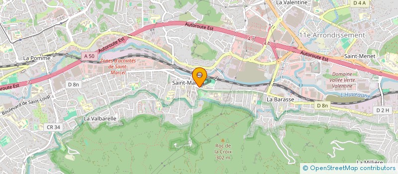 localisation de l'entreprise WM TRANSPORT à MARSEILLE