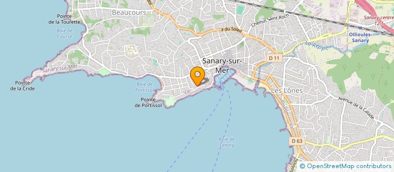 localisation de l'entreprise WMC  SANARY-SUR-MER