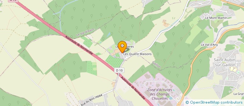 localisation de l'entreprise WMC SCI  GAILLON