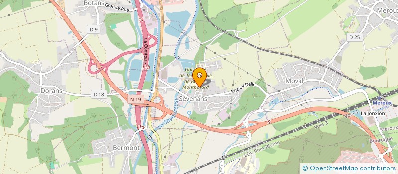 localisation de l'entreprise WML à BERMONT