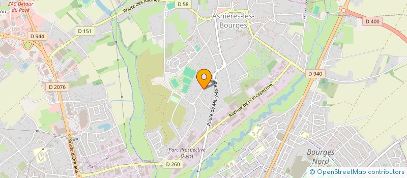 localisation de l'entreprise WMR LOC  BOURGES