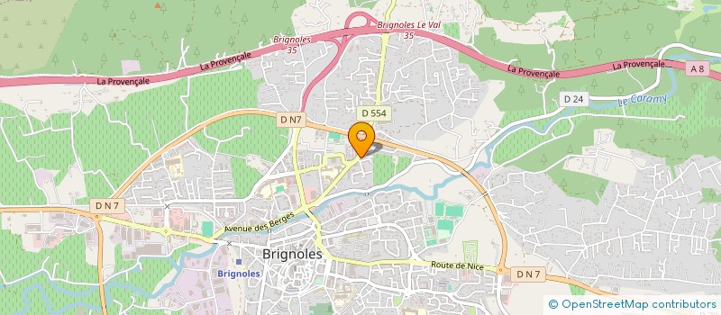 localisation de l'entreprise WMTCAH  BRIGNOLES