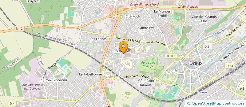 localisation de l'entreprise WN à DREUX