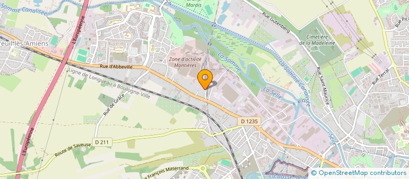 localisation de l'entreprise WN à AMIENS