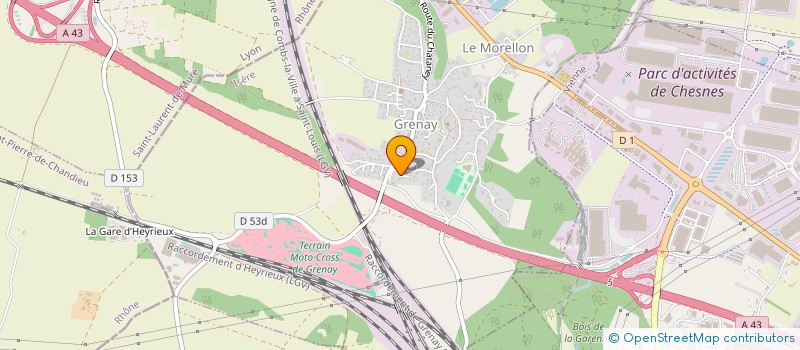 localisation de l'entreprise WNC  GRENAY