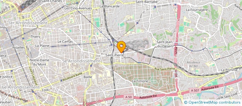 localisation de l'entreprise WND à MARSEILLE