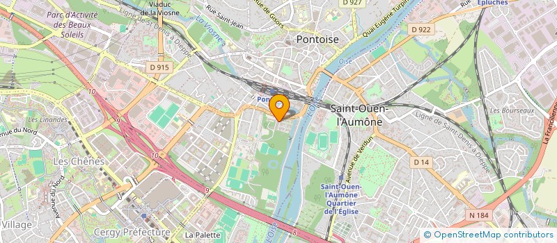 localisation de l'entreprise WNETIT à PONTOISE
